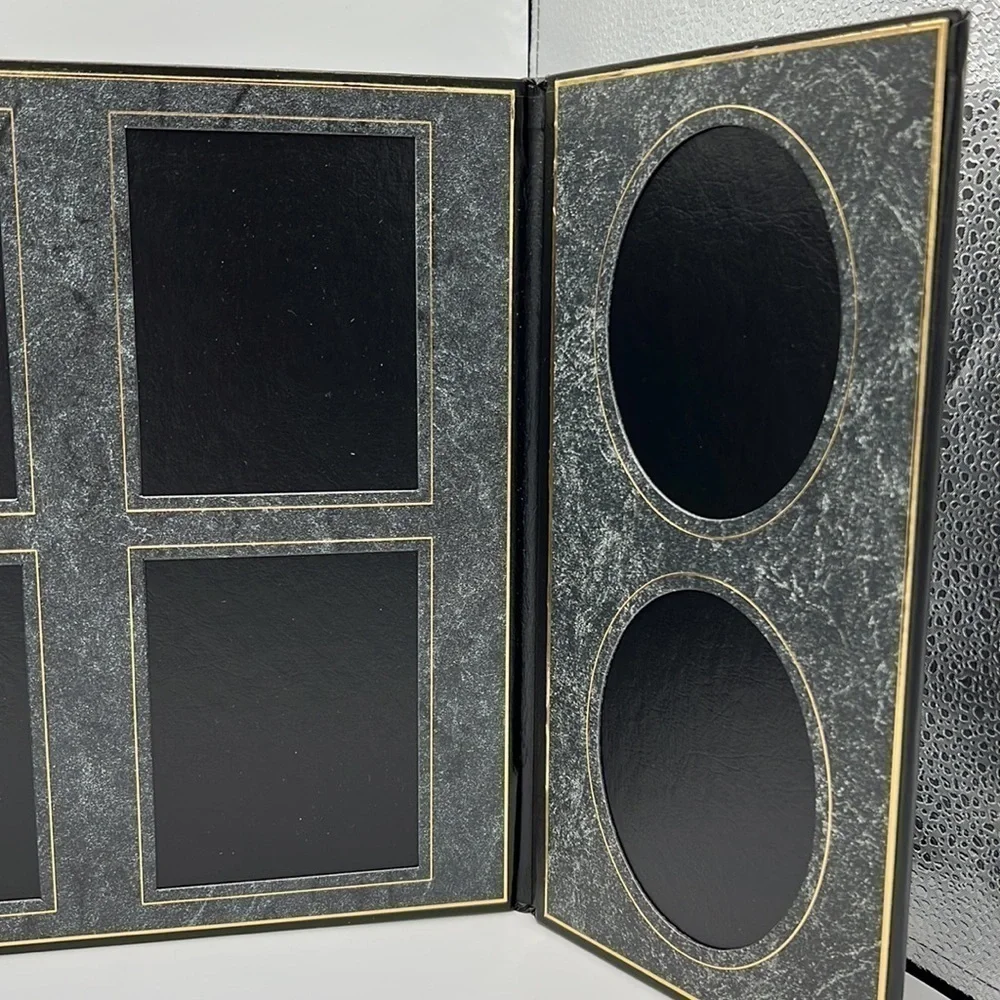 BLACK GRAY & GOLD 8-WAY PICTURE HOLDER TAP LOOMIS